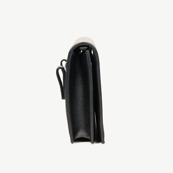 Christian Dior 30 Montaigne Black Leather 2-in-1 Pouch - Picture 3 of 15